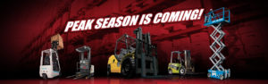 Peak Rental Season Is Coming For Forklifts & Material Handling Equipment