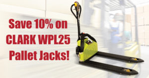 Clark WPL25 Pallet Jacks for ONLY $2,610!