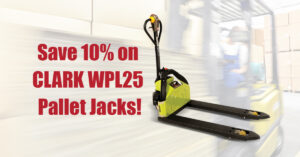 Clark WPL25 Pallet Jacks for ONLY 2,610