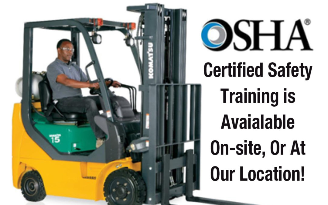 Importance Of Equipment Safety Training Are You Osha Compliant